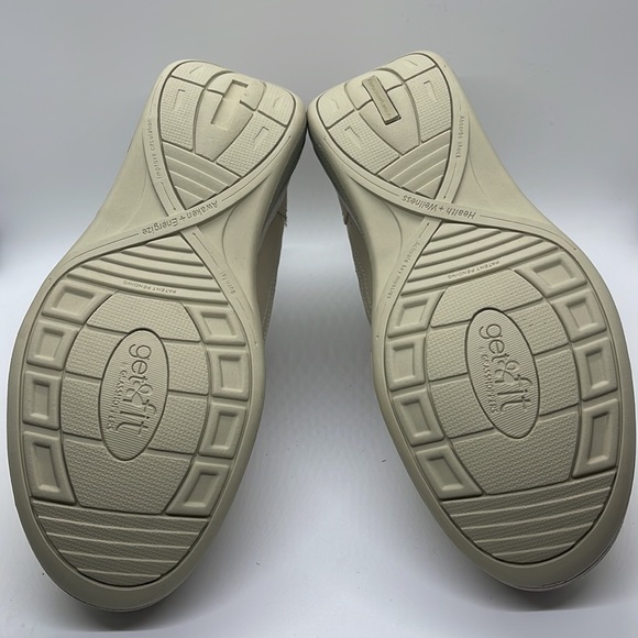 Grasshoppers performance platforms beige & pink slip on shoes size 8M get fit - Picture 7 of 12